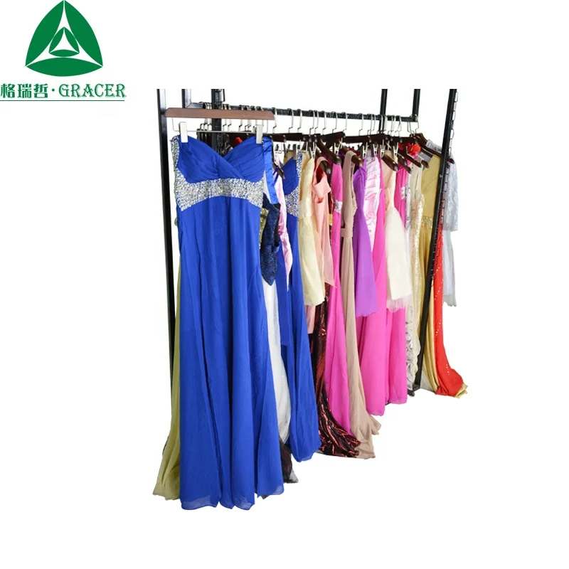 

Hot selling evening dress second hand clothes clothing usa used clothes in bales, Mixed colors