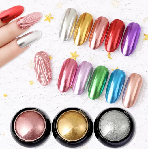 

Wholesale Chameleon Mirror Nail Glitters Powder Auroras Effect Chrome Decoration Nail Powder, Customized