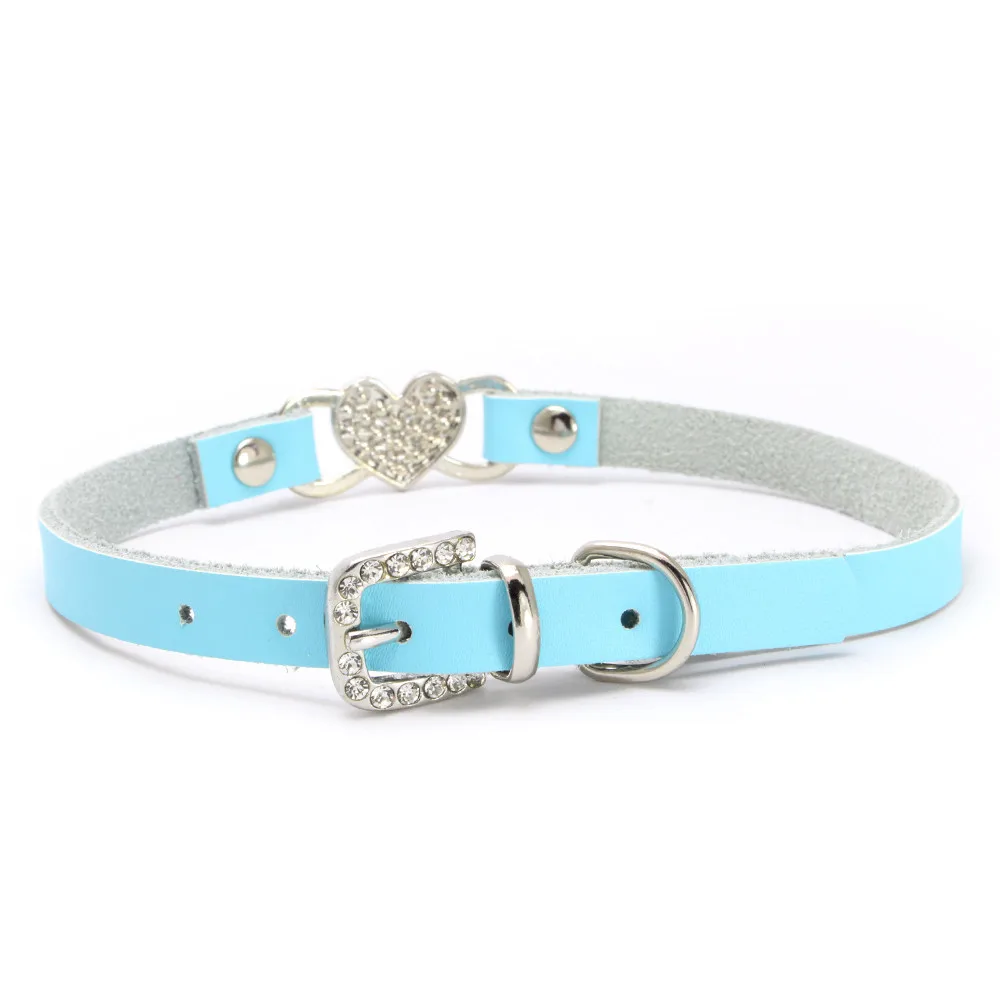 

Manufacturer wholesale multi-colors cat dog collars diamond Dog Collar, Customized color