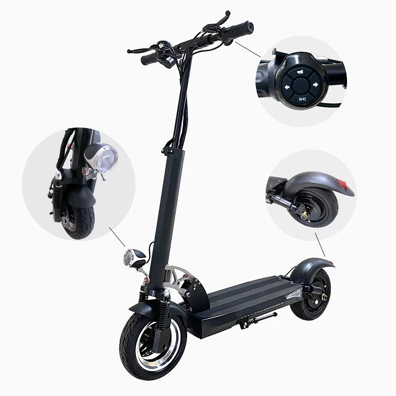 

Manufacturer Supply Allumin Frame Foldable Long Range 10AH 10Inch 350W Kugoo M4 Electric Scooter, Black