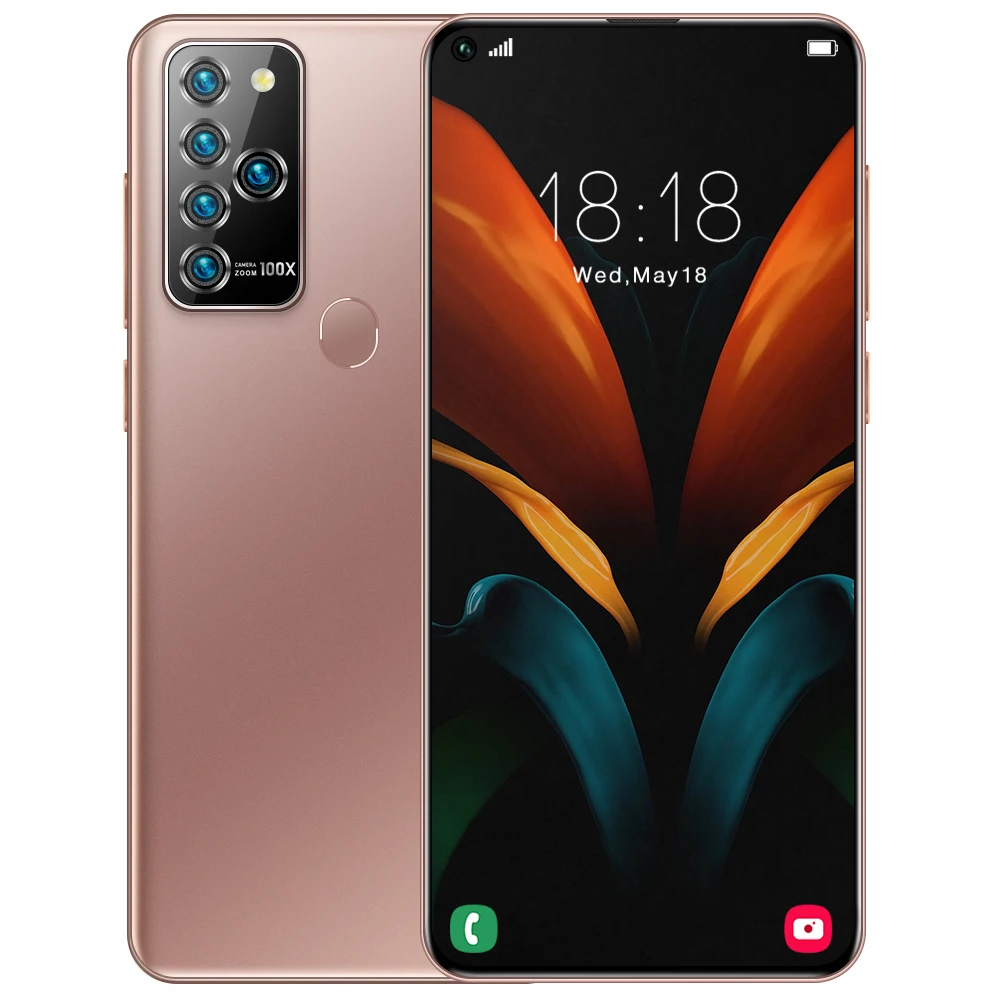 

New mobile phone note25u Android smartphone fingerprint 12+512GB 7.2-inch water drop screen mobile phone cell phone
