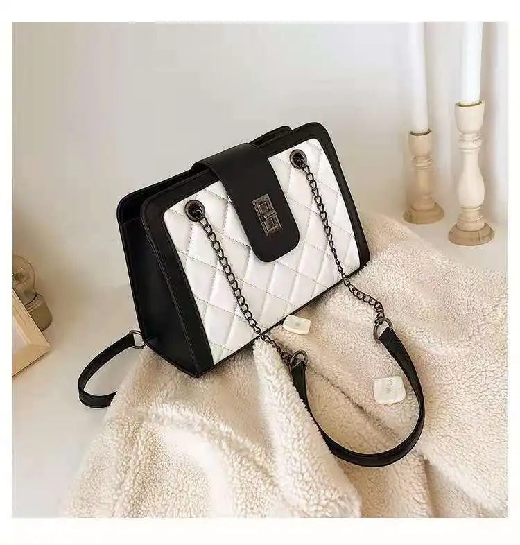 

amazon hot sale handbags for women good quality guangzhou handbag oem, 2 colors