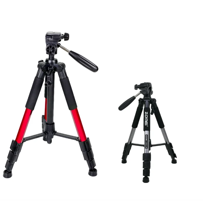 

Wholesale high quality aluminum SLR shooting tripod foldable Zomei Q111 set remote shutter tripod