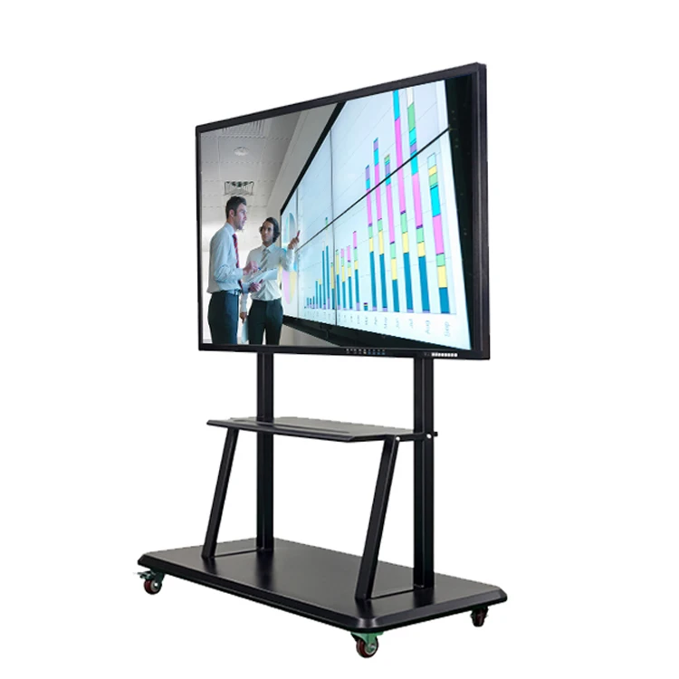 

75 Inch multi touch smart board interactive flat panels, Black(other colors optional )