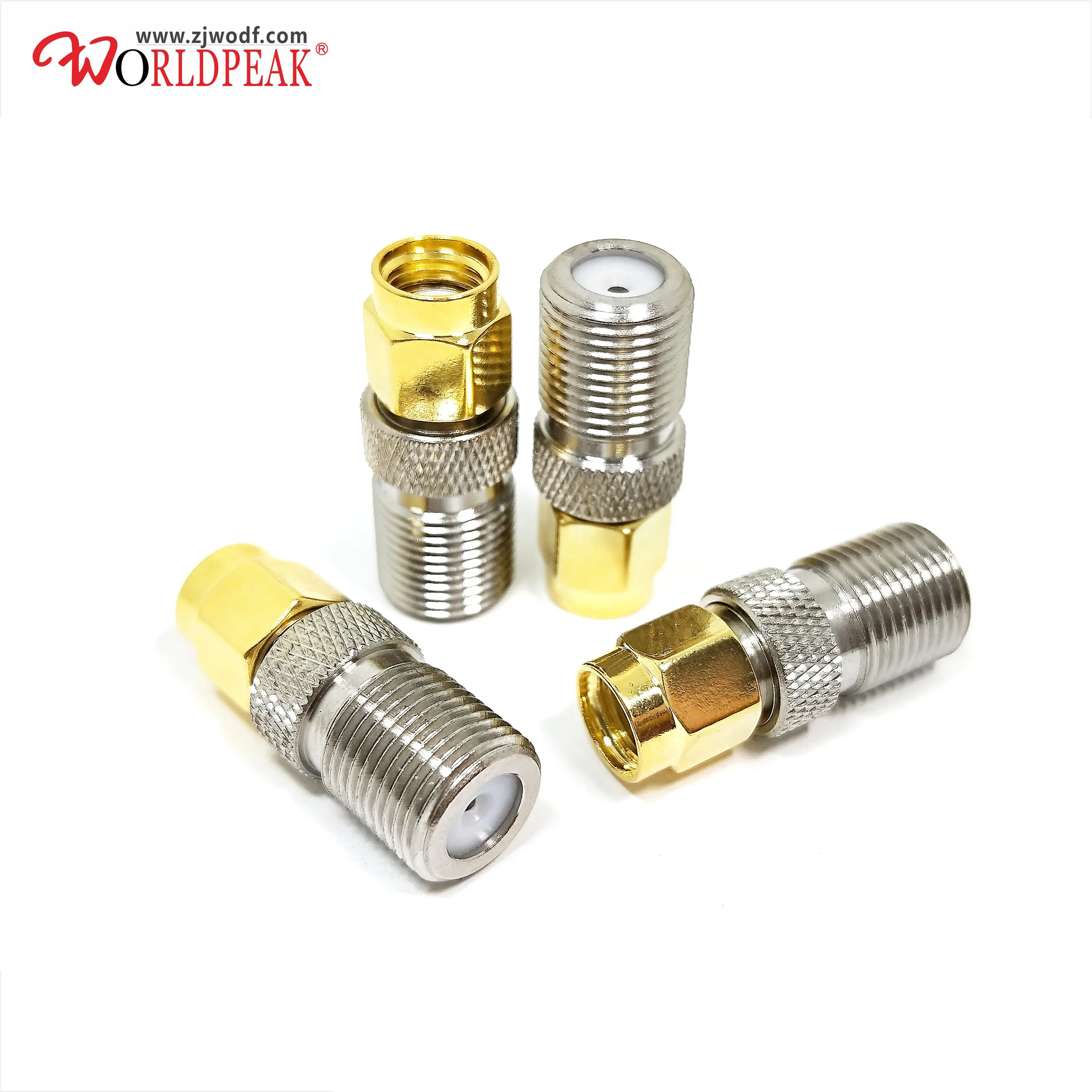 High Quality Rf Coaxial Cable Connector Rp Sma Type Male Plug To F ...