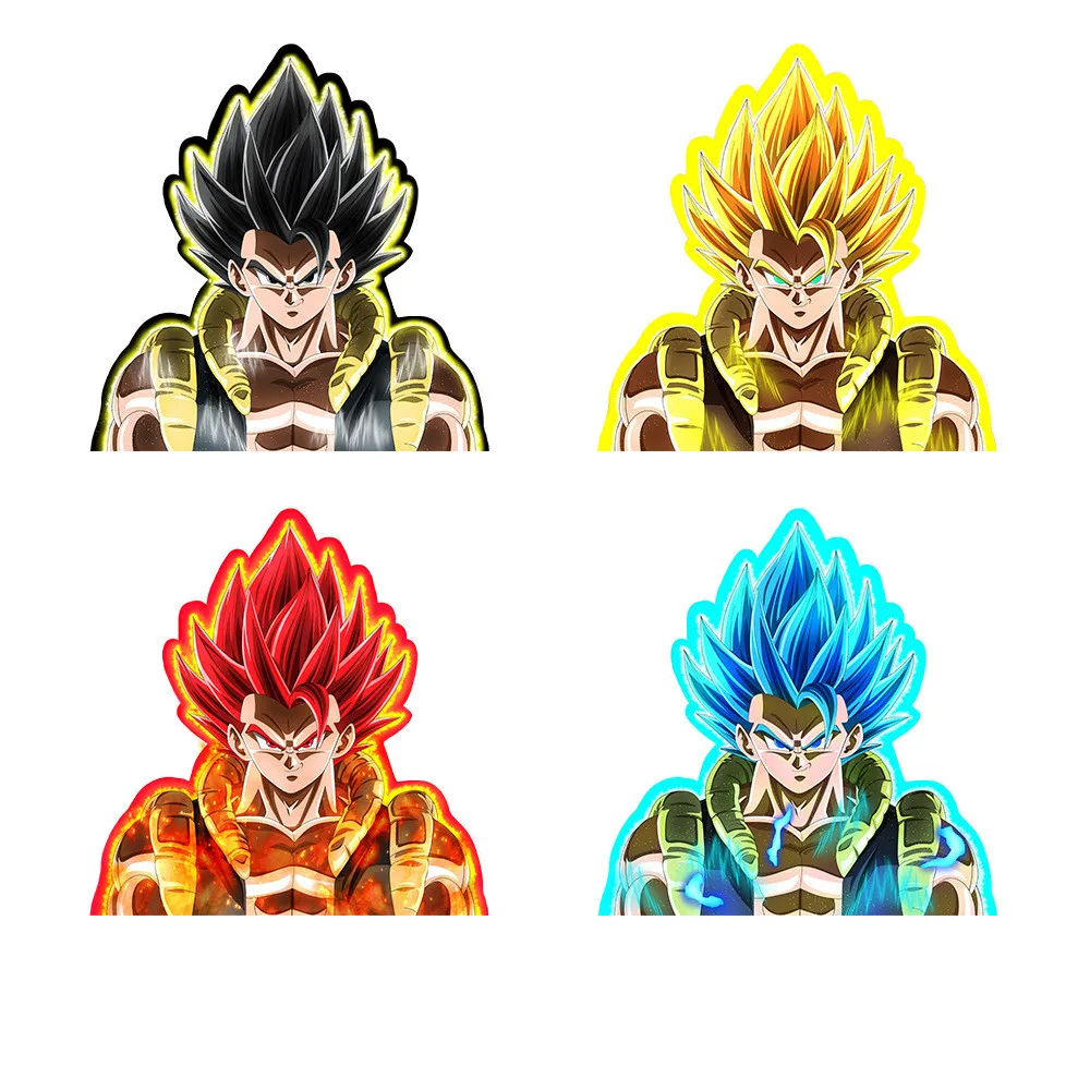 

Custom Waterproof Popular Anime Lenticular 3D DragonBall Dragon Ball Gogeta Goku Motion Sticker