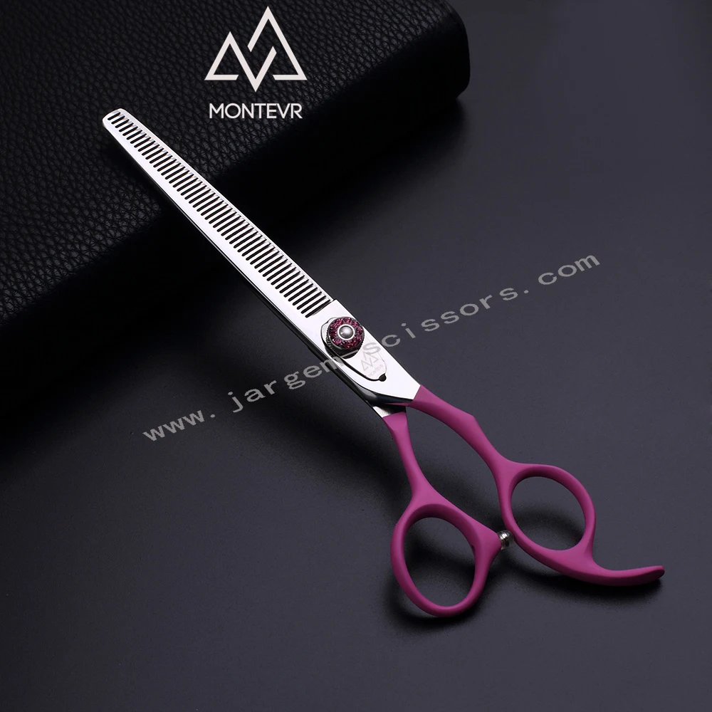 

OEM Dog scissors diamond screw pet grooming scissors