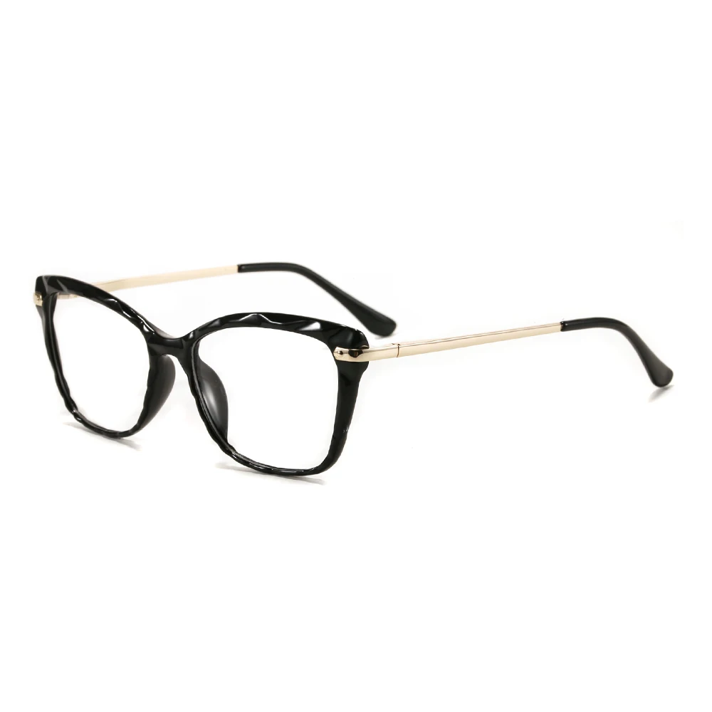 

2021New Fashion Style Cat Eye Optical TR90 Frame Glasses For Anti Blue Light Blocking Eyewear