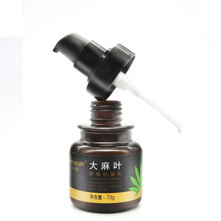 

Hemp Oil Nourishing Moisturizing Anti Aging Whitening Pure Skin Lotion For Face, White color