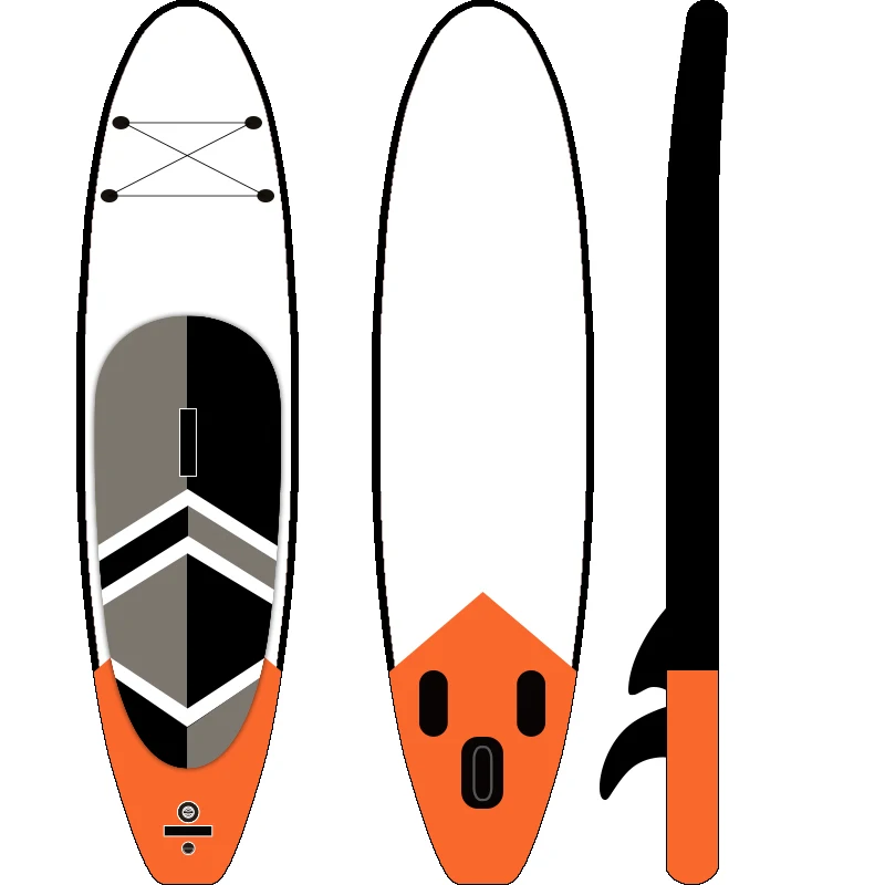

WINNOVATE1467 Dropshipping Wood Surfboard stand up boardsup water board inflatable