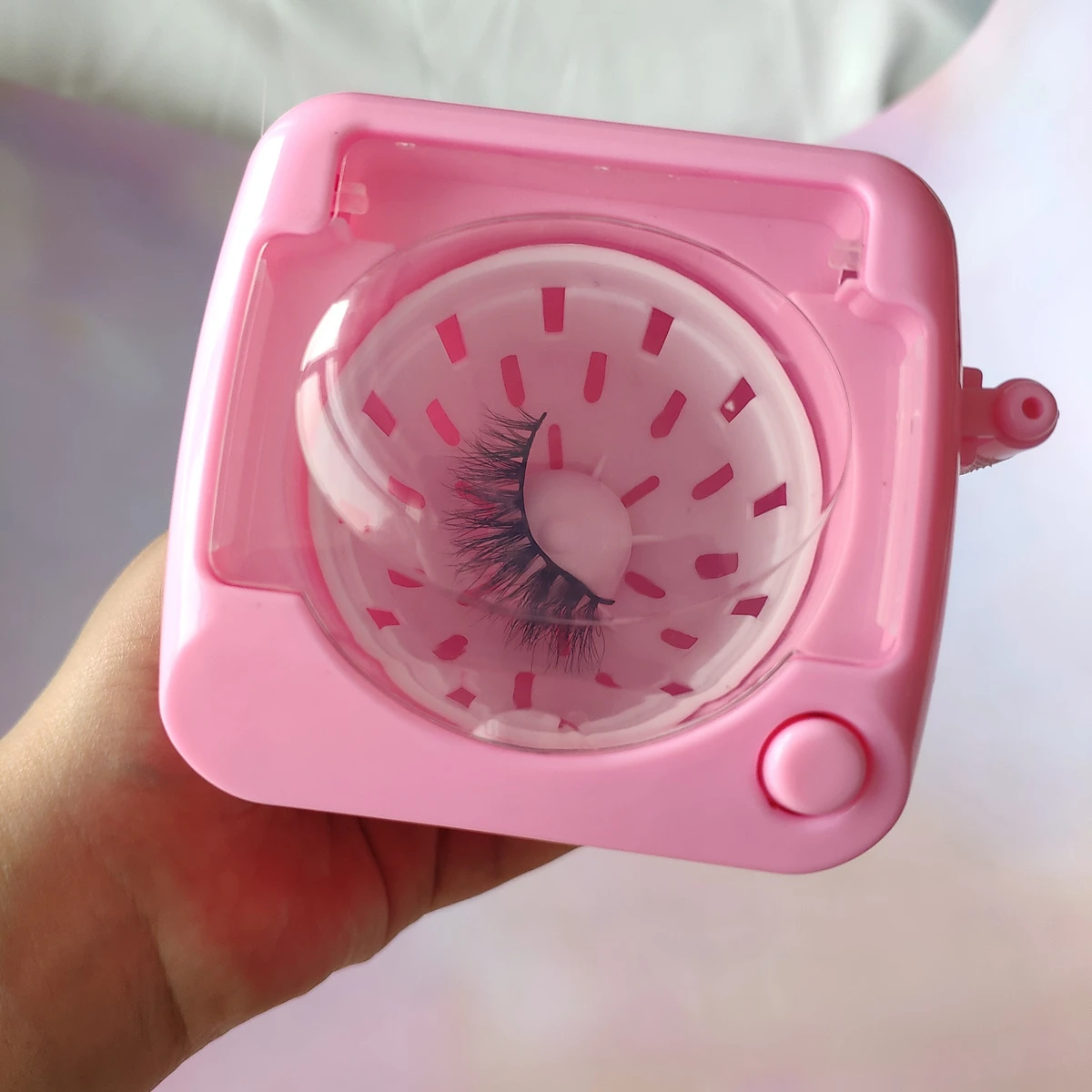 Cute Mini Lash Washer Machine Eyelash Washer Eyelash Washing Machine