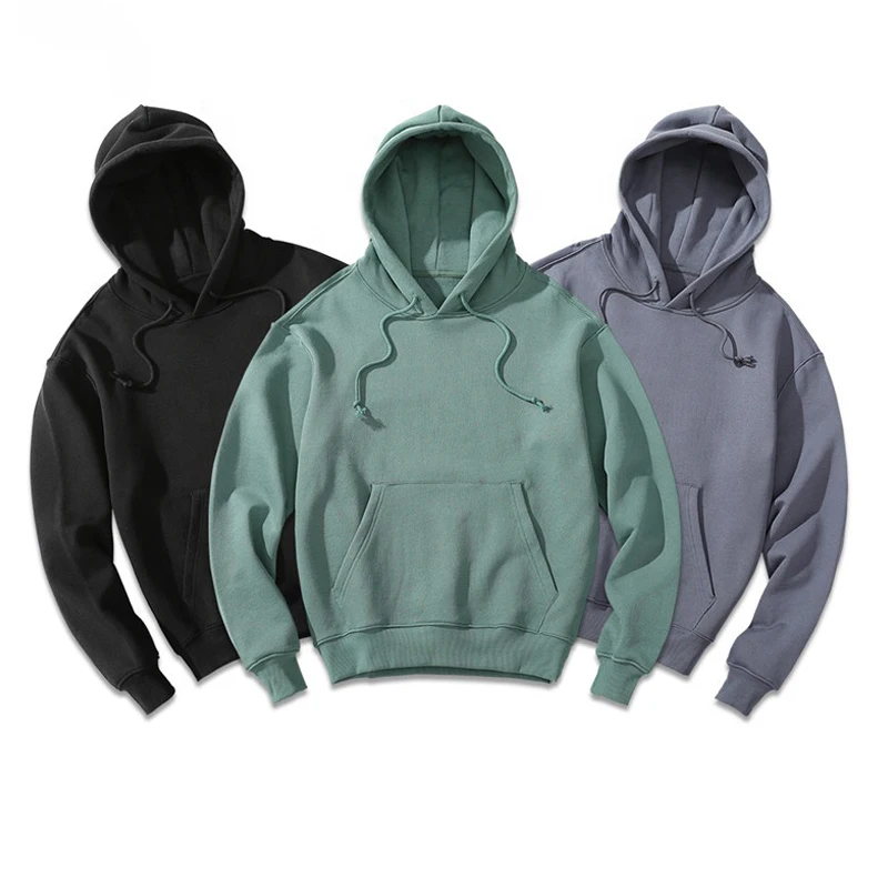 

High Quality Plain Blank Unisex Mens Hoodies 70% Cotton 30% Polyester Quality Hoodie Cotton And Polyester Men'S Hoodies, Customized color