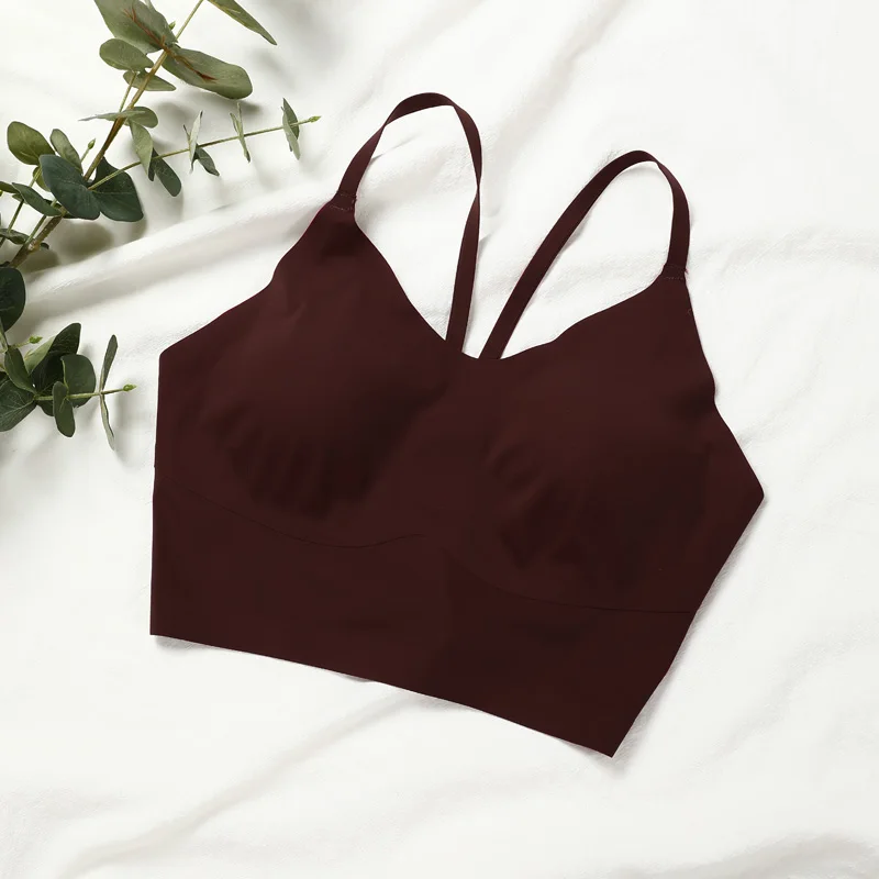 

High Quality Womens Underwear Sets Seamless One Piece Bra Transparent Organic Cotton Seamless Panties For Women, Dark purple