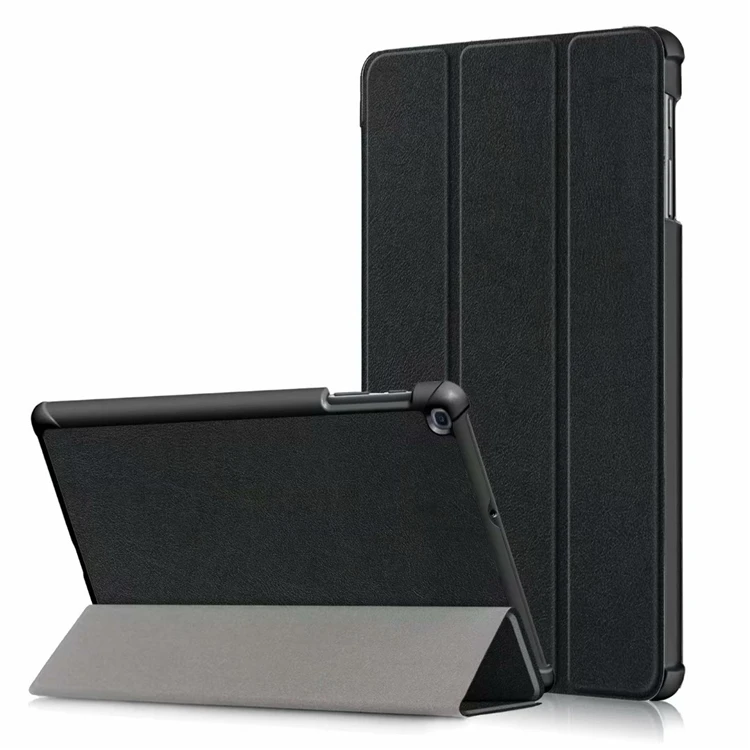 

Tablet Cover PU Leather Tri-Fold Bracket For Samsung Tab A 10.1 2019 T515/T510 Case