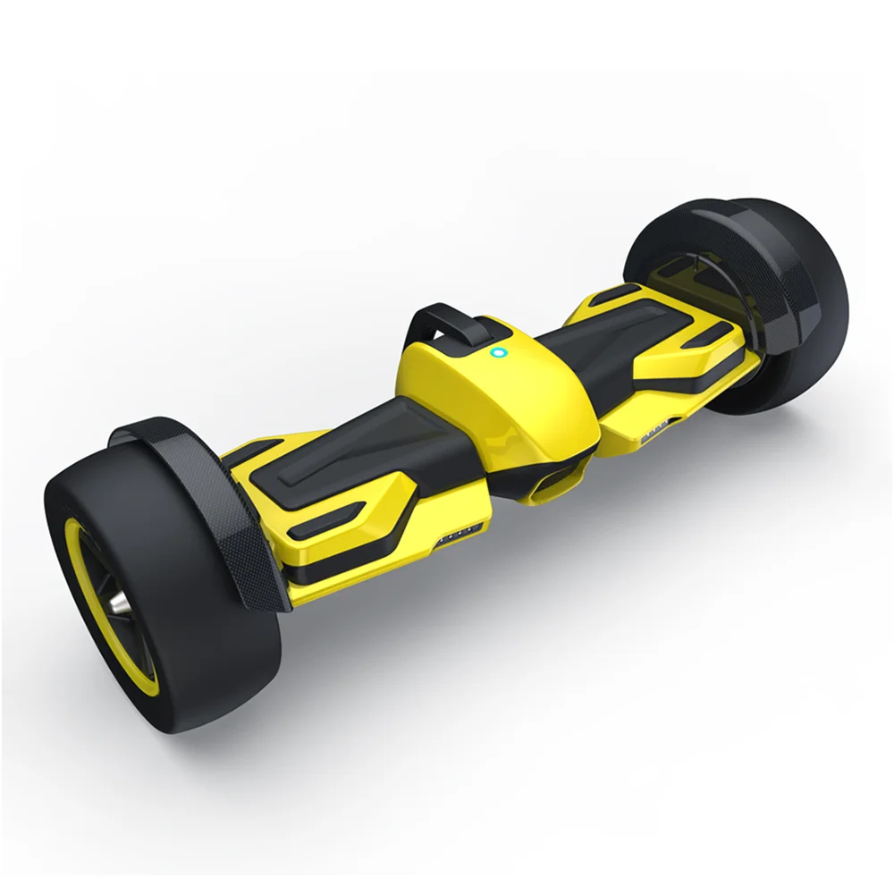 

GYROOR 8.5 Inch off Road Intelligent Hoverboard Scooter Balance car fast hoverboard battery 36v free shipping, Silver+yellow