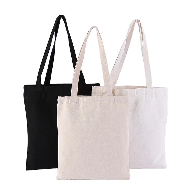 

Factory Wholesale Eco-friendly Reusable Cotton Canvas Shopping Tote Bag with zipper
