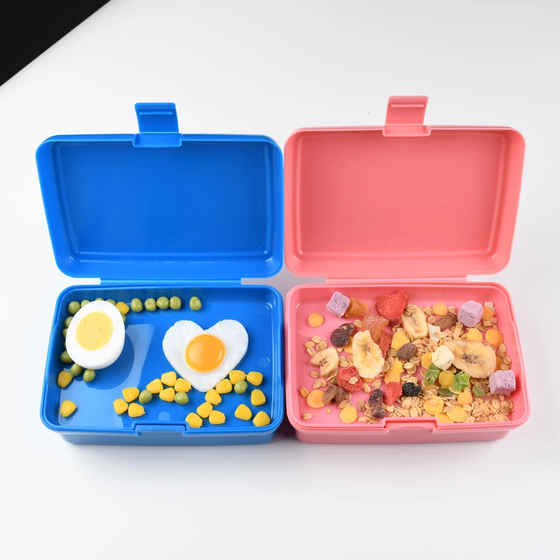 

take away bpa free microwave food packing pp children lunchbox school plastic tiffin bento lunch box for kids, Pink,blue