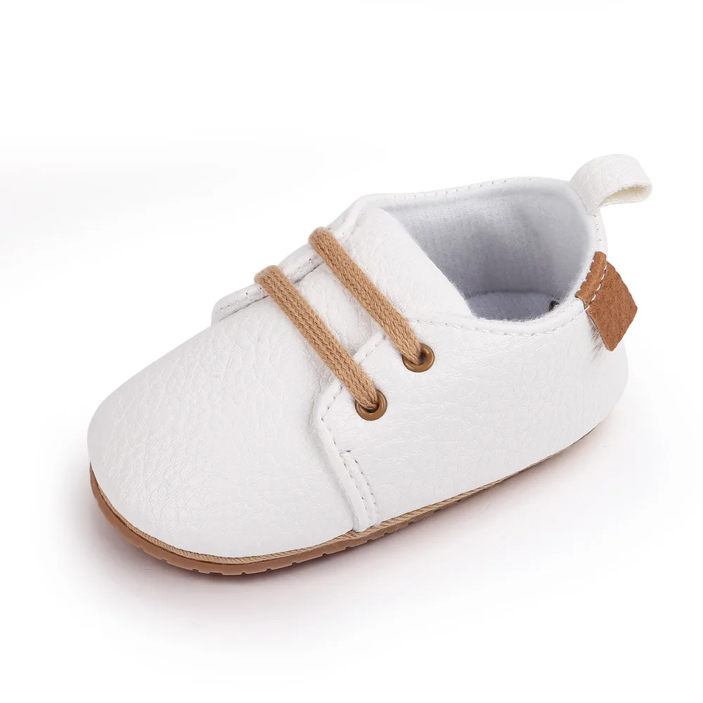 

Ready Stock Spring Autumn Soft Sole Baby Boys Shoe Breathable Non Skid Casual Durable Infant Crib Shoes, Picture shows