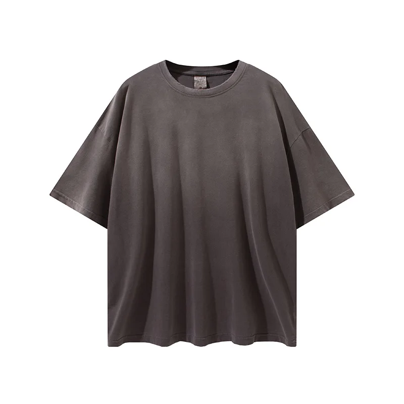 

men 100 cotton tshirts with logo custom logo printed oversized wash quality customized tshirts vintage, Customized color