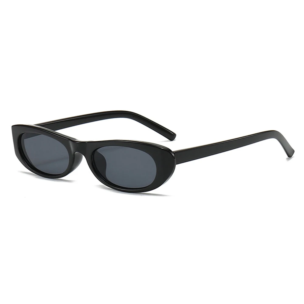 

Retro Narrow Cateye Sunglasses Women Men 2024 Brand Designer Vintage Leopard Rectangle Sunglasses Male UV400 Custom Logo STY8161