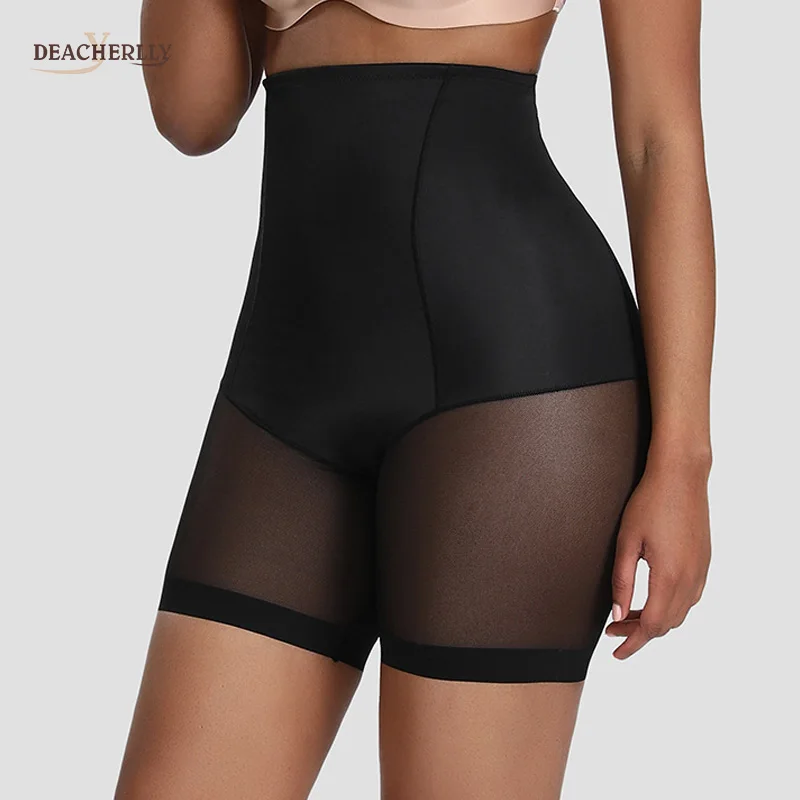 

Custom Sex Seamless Shapewear Short gain minceur High Waist Control Tummy Thigh Shaper Curvy Body, Black, nude