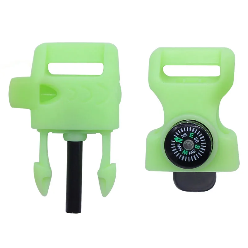 
OEM Tactical Gear Night-Luminous Safety Plastic Paracord Buckle Wholesale 