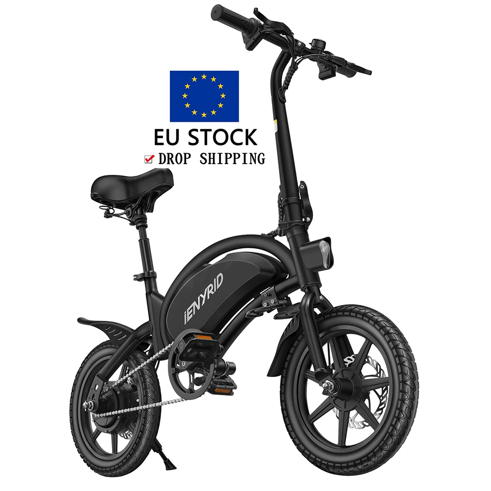 

iENYRID iE-B2 Folding Moped Electric Bike E-Scooter 400W Brushless Motor Max Speed 45km/h 7.5AH electric bicycle