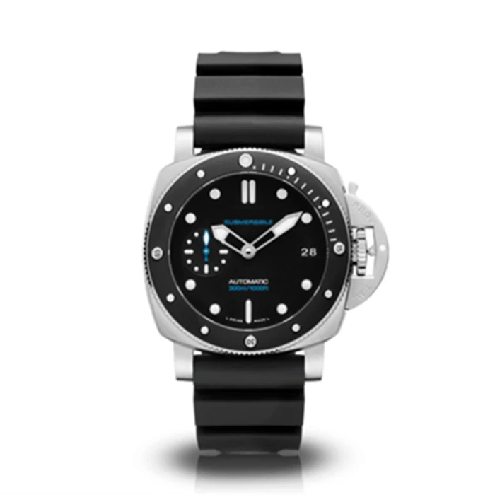 

Mechanical Watch Automatic Famous Brand Wristwatch Luxury Watch For Panerai Silicone Strap Michele Sport Watch