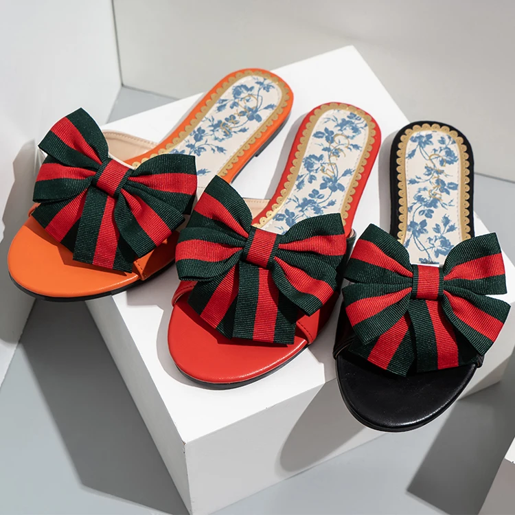 

Wholesale Outdoor Beach Open Toe Flat Woman Casual Slippers Shoes For Women