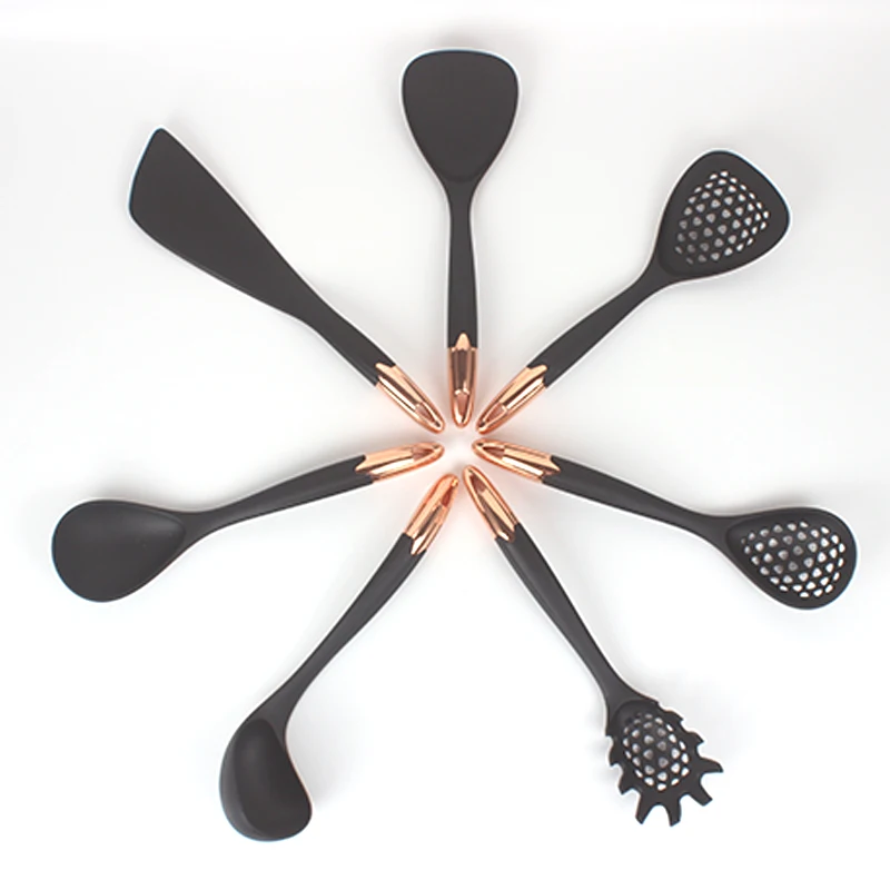 

7Pcs Kitchen Silicone Cooking Utensils Spoon Set Non-stick Spatula Kitchen utensil, Pantone color