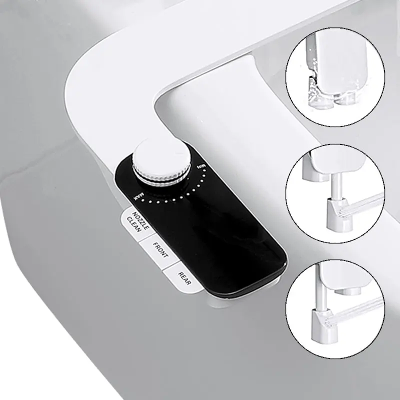 

Good Price Manual Toilet Bidet Sprayer Custom Non Electric Bidet De Toilette Bathroom Dual Nozzle Bidet Toilet