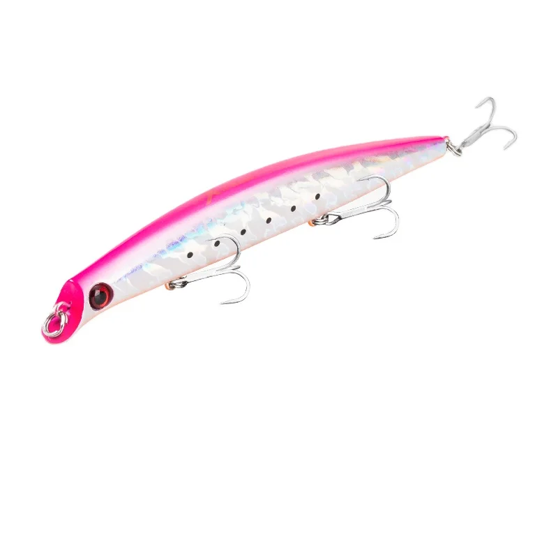 

Hot Floating Minnow 5326 Fishing Lures 130mm 21g Hard Baits High Quality Wobblers Fishing Tackle Pesca Fishing Lure Unpainted, 15 colors