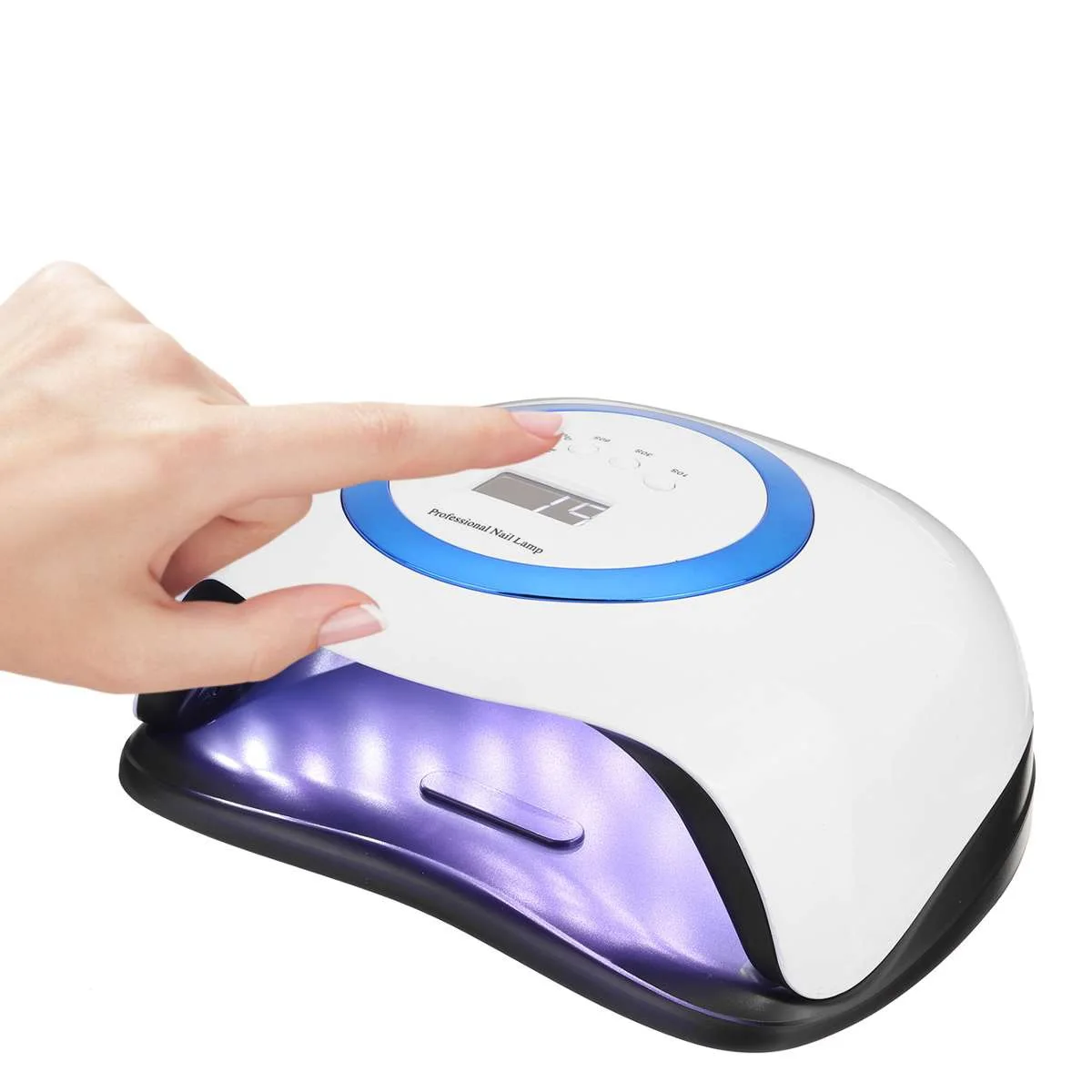 

New Arrival Portable lampada de unha Nagellampe 168w sun uv led gel polish dryer nail lamp for salon person manicure