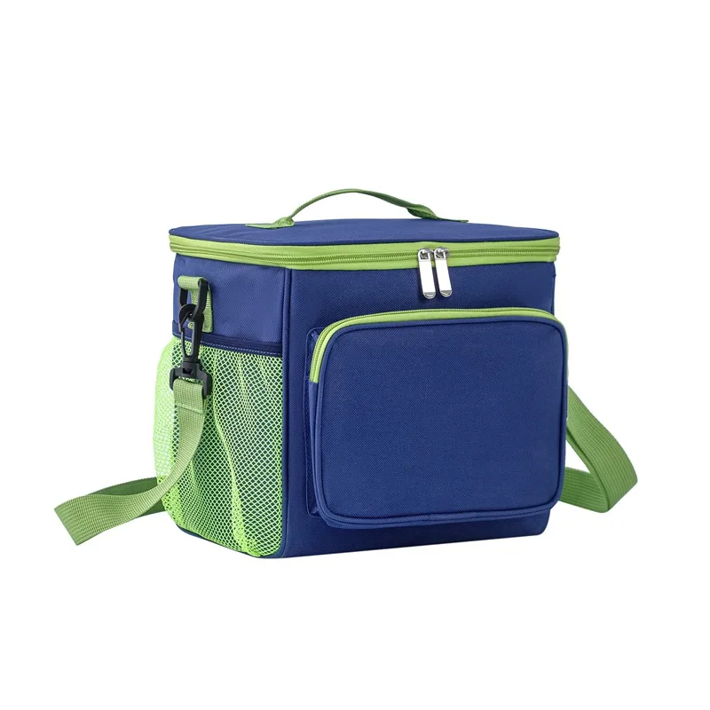 

DS1066 Women Men Lunch Cooler Tote Leakproof Thermal Reusable Lunch Box Adjustable Shoulder Strap Insulated Lunch Bag