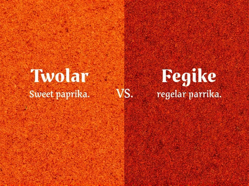 Sweet Paprika vs Regular Paprika: Key Differences Explained