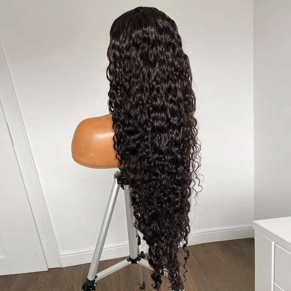 

Hair Vendor Long Jerry Curly Cuticle Aligned Lace Wigs 100% Virgin Human Hair Pre Plucked Human Lace Front Wig for Black Women