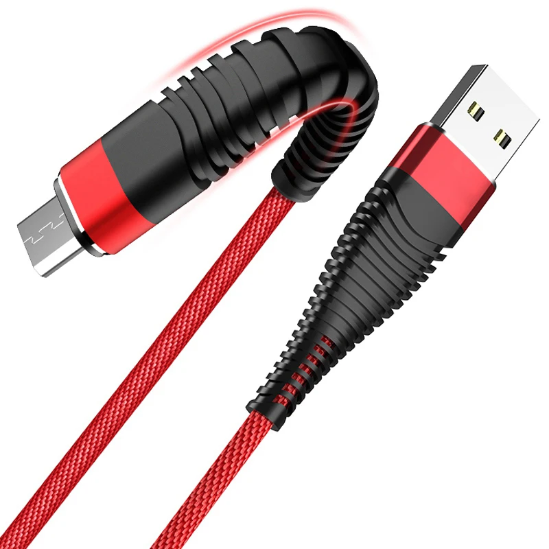 

Fish Tail durable nylon braided 2.4A fast charger sync data USB cable micro 1M for android mobile phone for Samsung S7 S6, White/red/black/green/brown