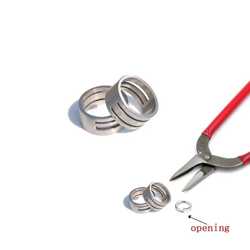 

Stainless steel Open split jump rings Closing Finger Jewelry Tools For DIY Making Craft Circle Bead Pliers Opening Helper Tools