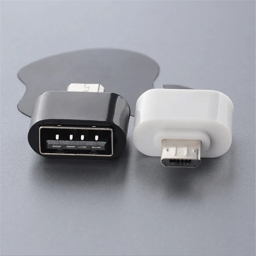 

5pin mini Micro USB OTG to USB 2.0 Mini Adapter Compatible for Samsung Android Tablet Pcs White, Customized