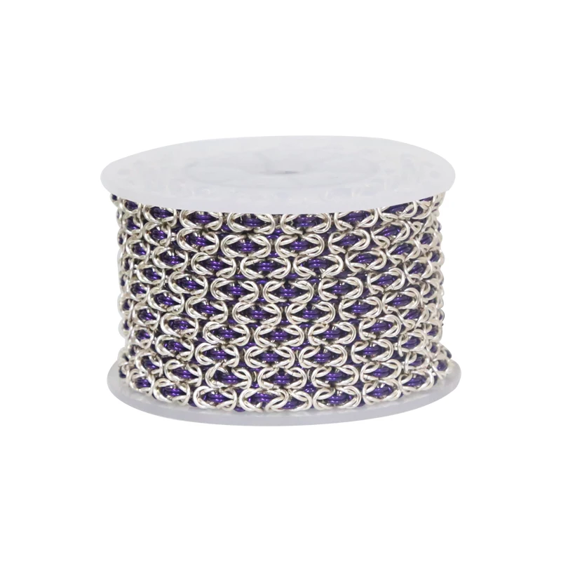 

Hobbyworker High Quality Diy Jewelry Accessories Byzantine Chains For Jewelry Making