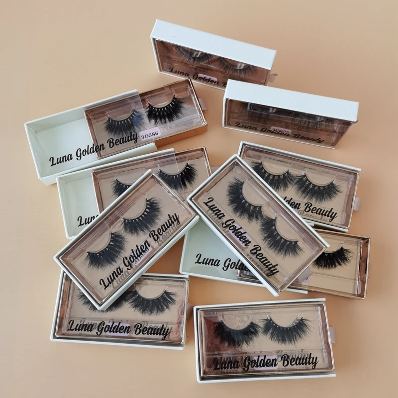

eyelash vendor customiz box rose gold natural lashes3d mink wholesale vendor 25mm luxury packaging lashes
