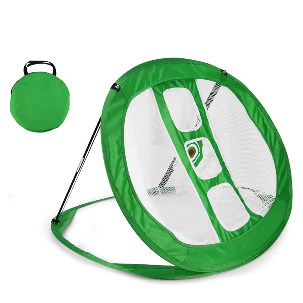 

Golfing Target Net Collapsible Portable Golf Hitting Net Backyard Driving and Swing and Chipping