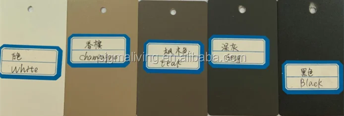 Modern garden aluminium V-shape furniture outside sofa sets