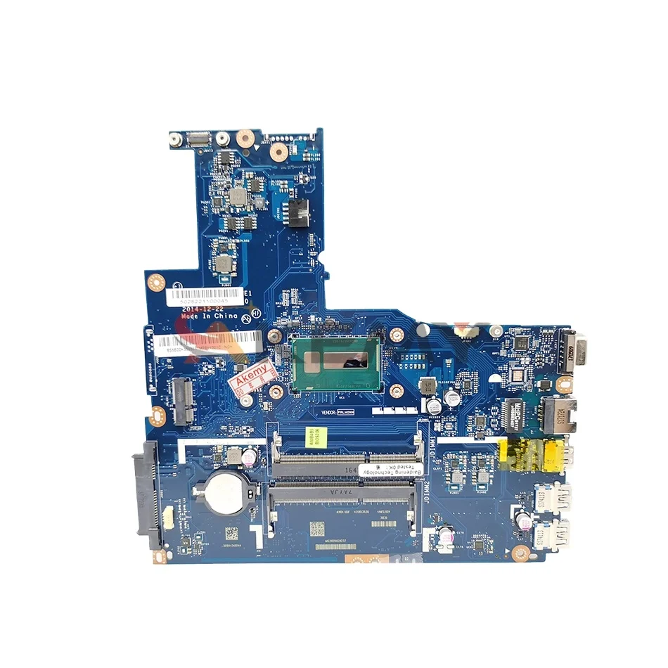 

Akemy ZIWB2/ZIWB3/ZIWE1 LA-B092P REV:3.0 main board For B50-80 Laptop motherboard FRU: 5B20K02761 SR240 I3-5020U 100% tested