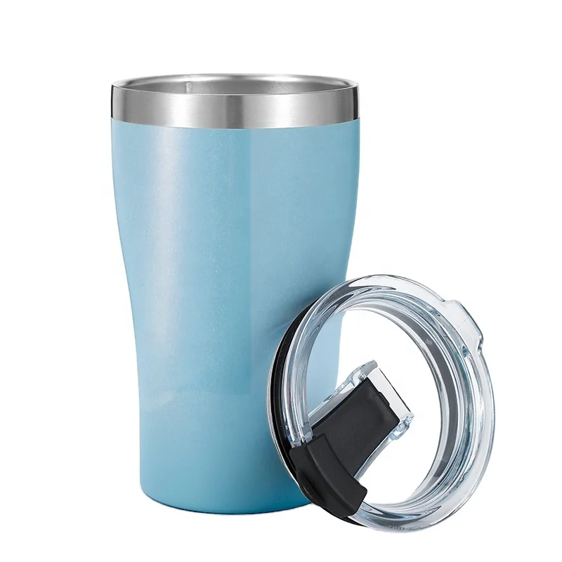 

Double walled Stock Stainless Steel Vacuum Insulated Beer Tumbler With Lid, Customized color