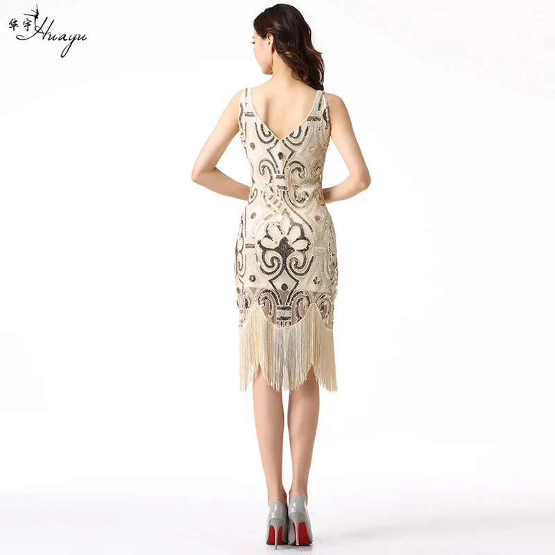 HOT selling Women marriage sexy sequined fringe tassel Prom evening Dress
