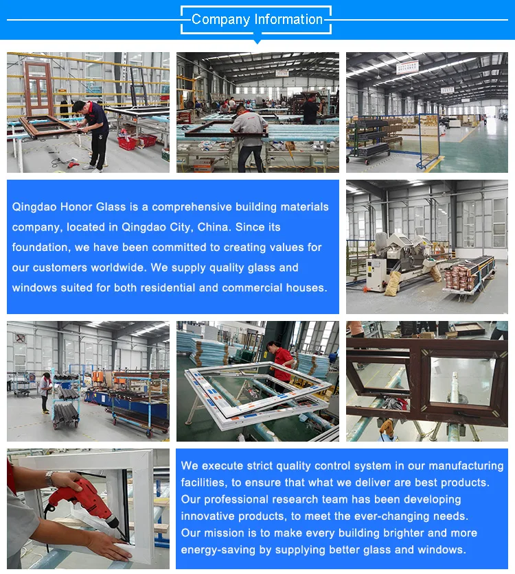 Hurricane proof impact window pvc sliding windows