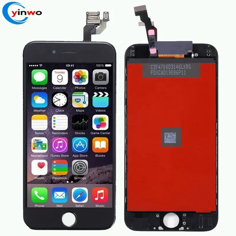 

Hot Sale LCD Touch Screen Display Digitizer Assembly Replacement For IPhone 6 LCD, Black