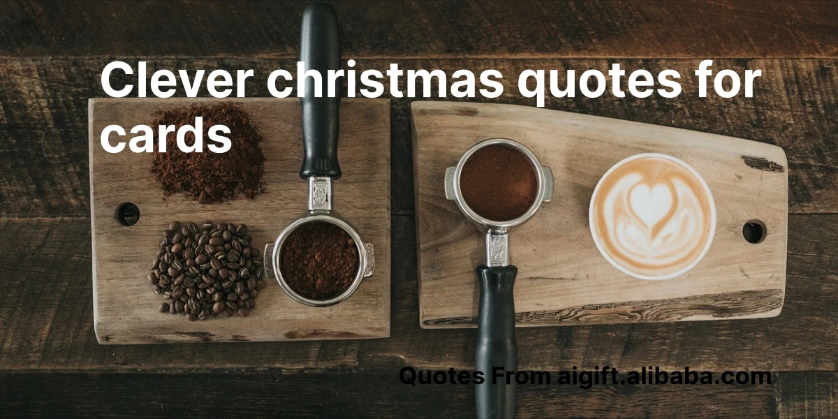 clever christmas quotes for cards
