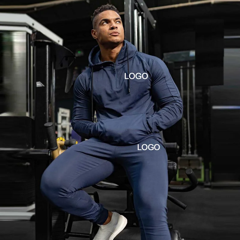 

Vedo Tracksuit Dropshipping Custom Logo Polyester Quick Dry Running Fitness GYM Jogging 2PCS Jacket Pants Set Mens Track Suits